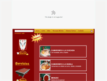 Tablet Screenshot of lacascadamx.com